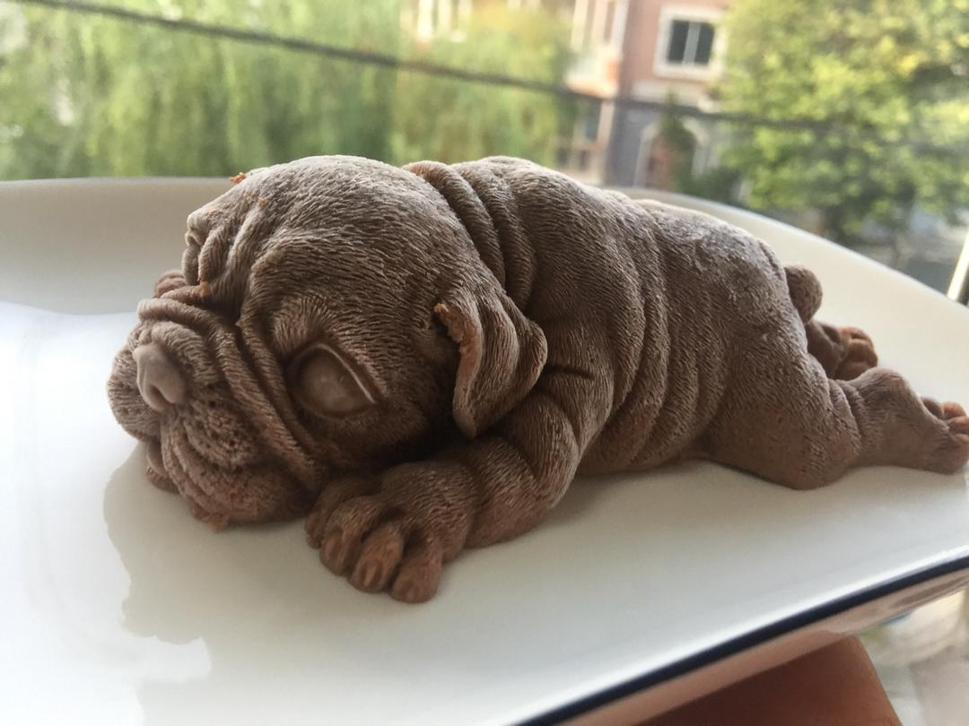 法斗巧克力慕斯蛋糕