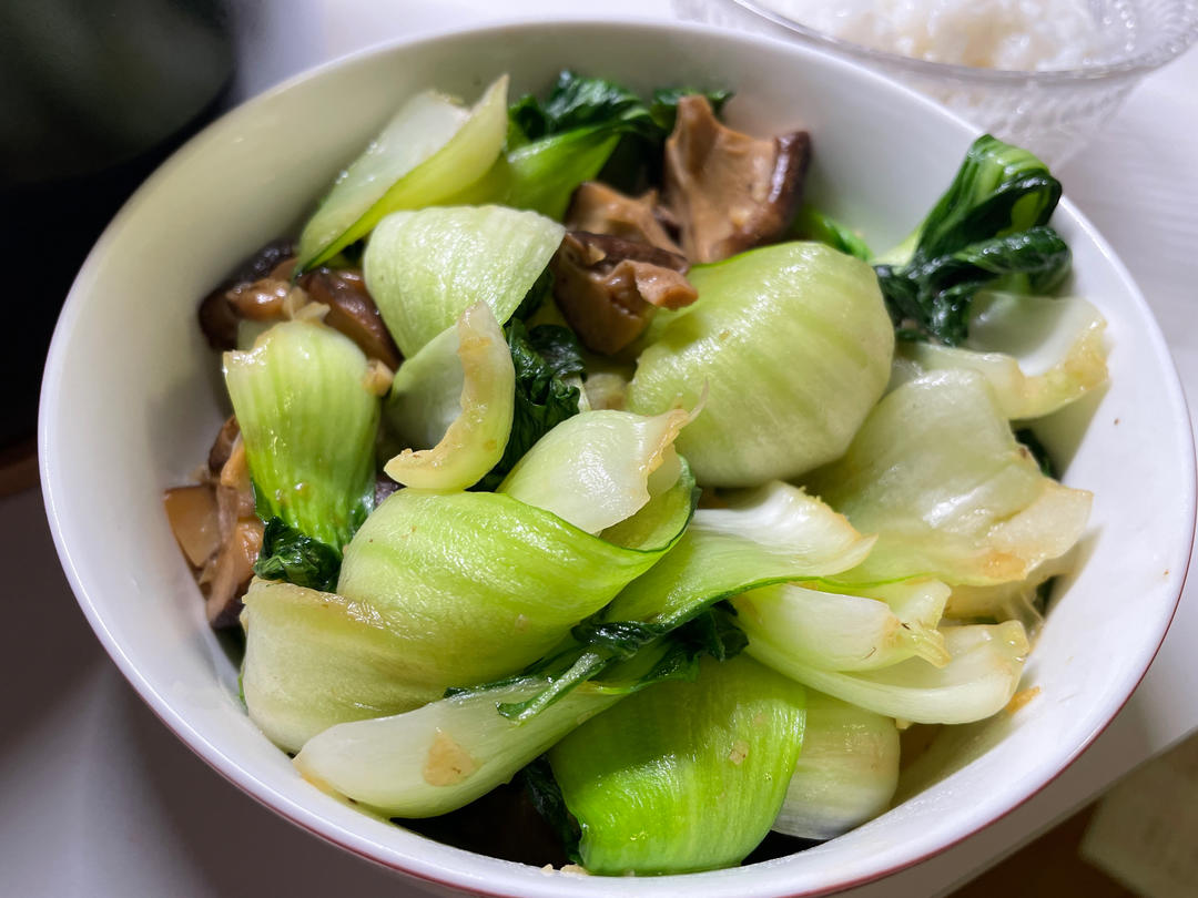香菇油菜（简单快手）