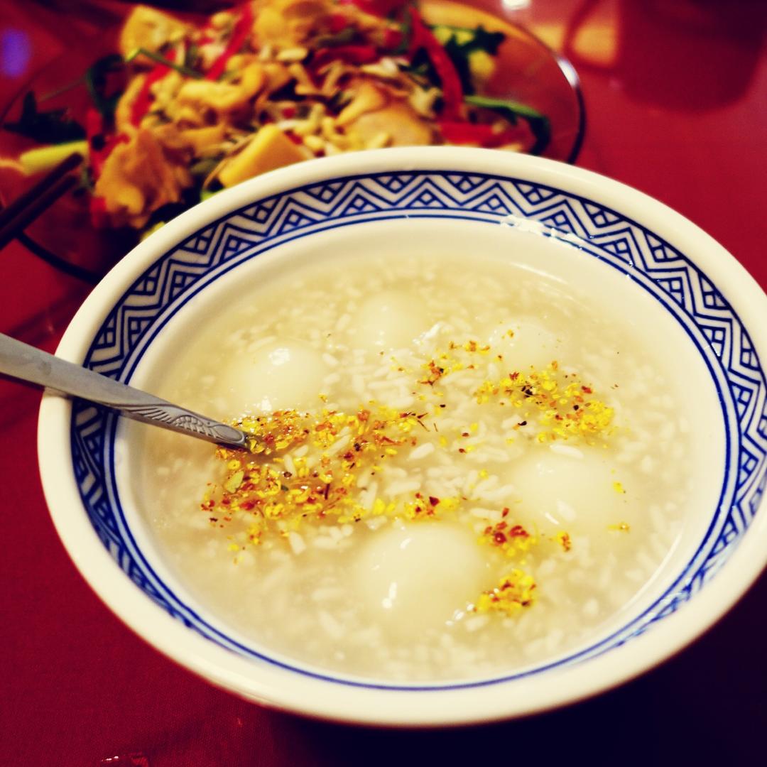 森绿做的醪糟桂花汤圆【食材包操作说明】