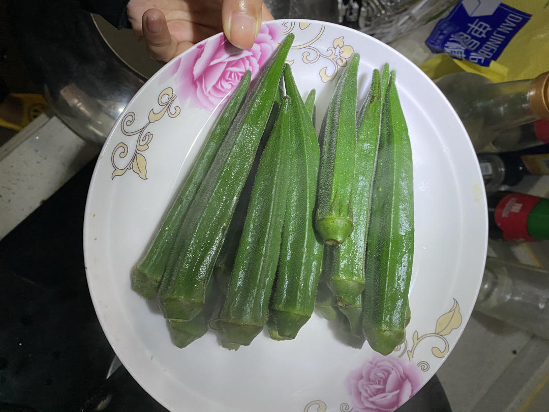 蒜蓉秋葵
