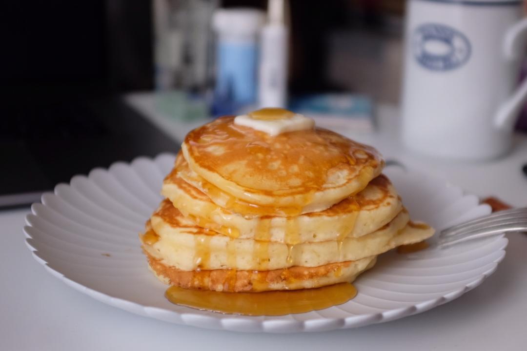 基础松饼Pancakes（高筋面粉版）