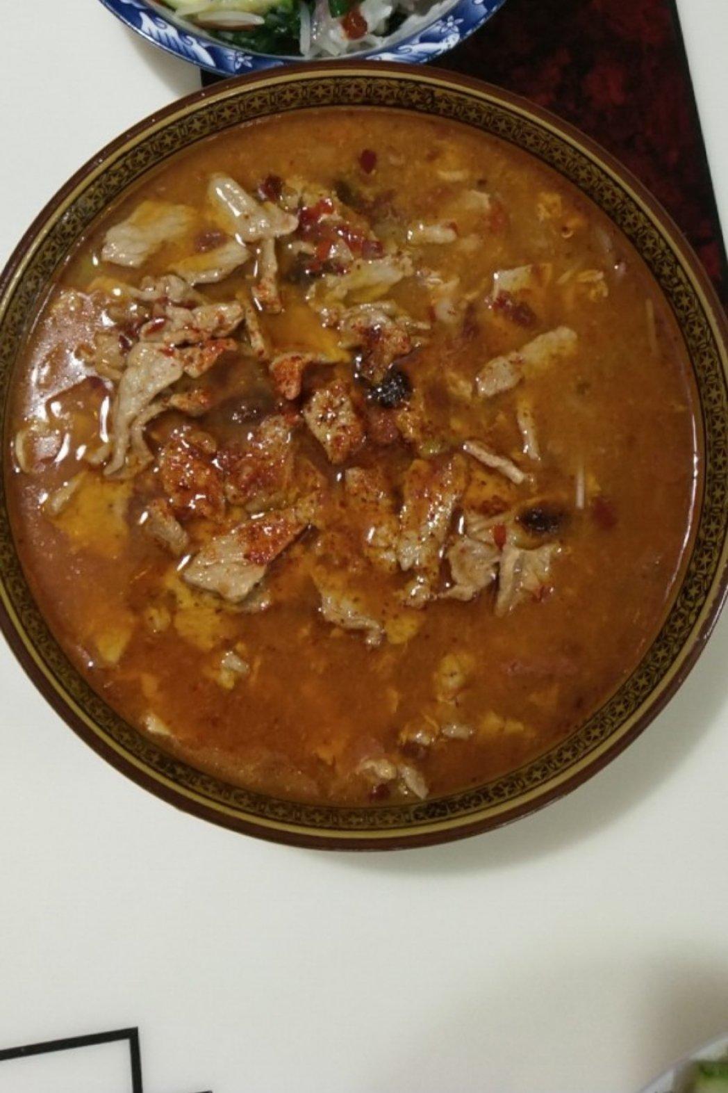 家庭简易版水煮肉片