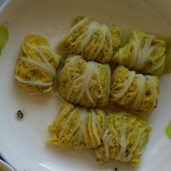 白菜肉卷