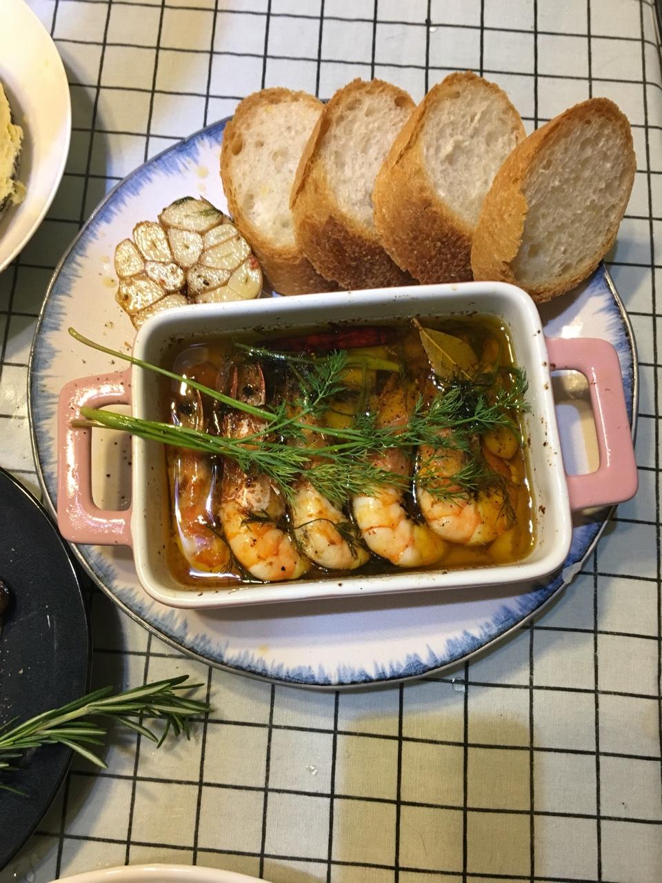 西班牙蒜蓉大虾