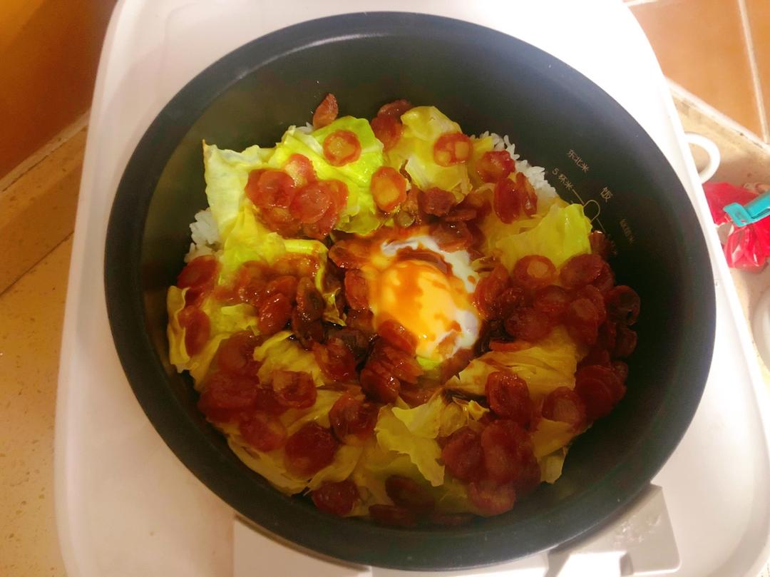 简易版电饭煲版煲仔饭