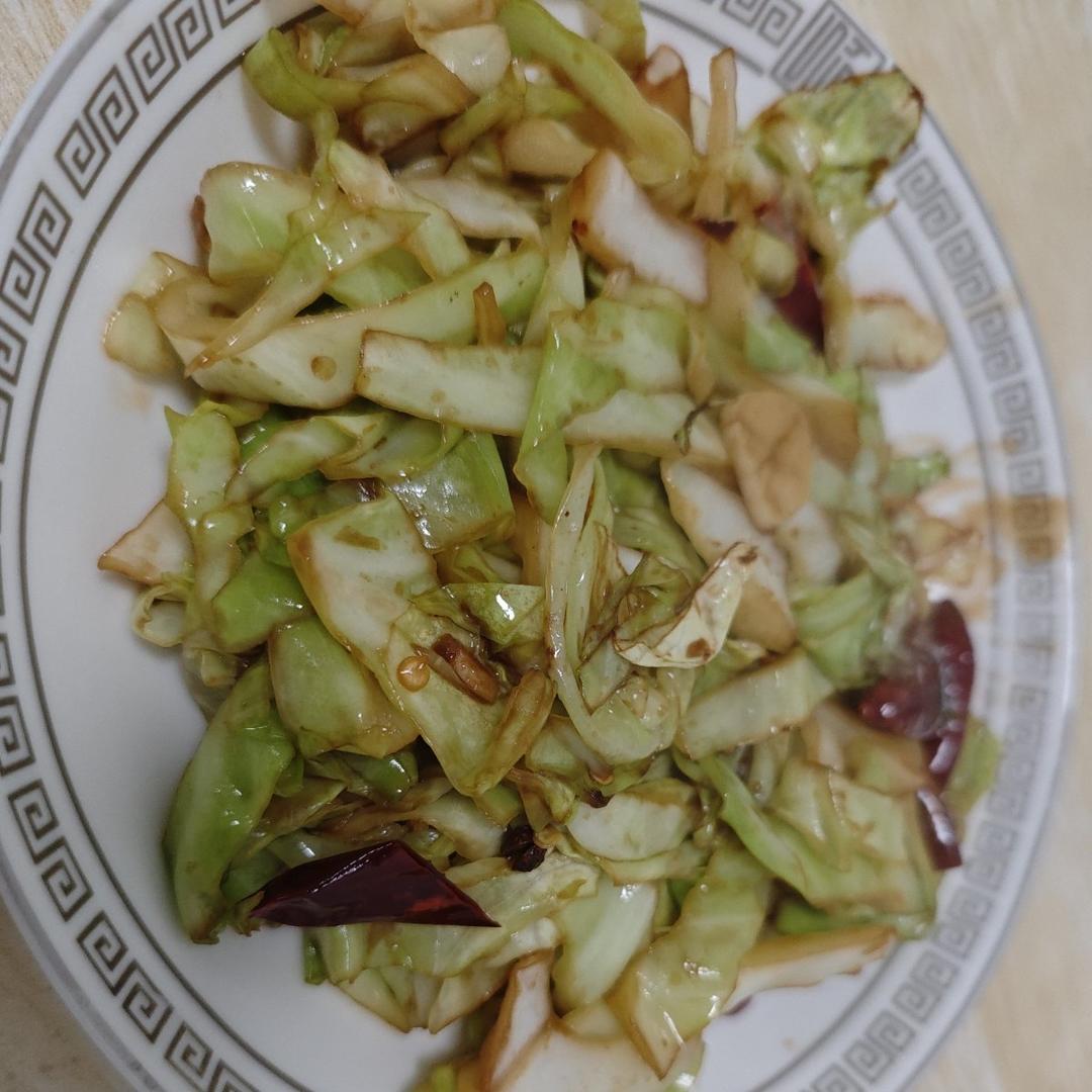 5分钟快手菜，手撕包菜