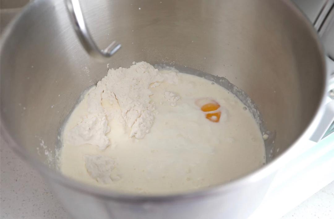 纯奶手撕吐司的做法 步骤1