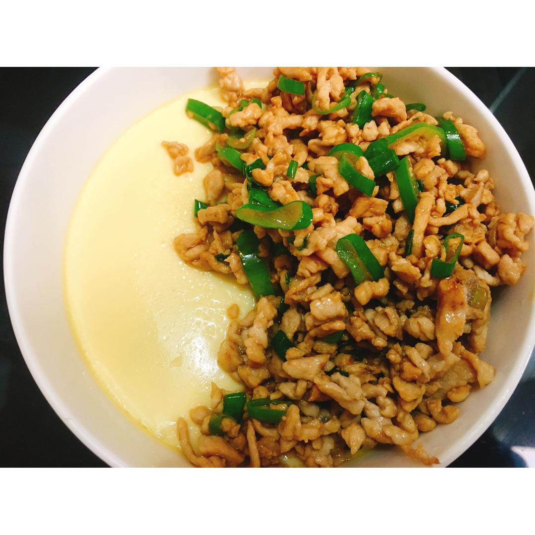 【肉沫蒸蛋】——完美滑嫩蒸蛋攻略