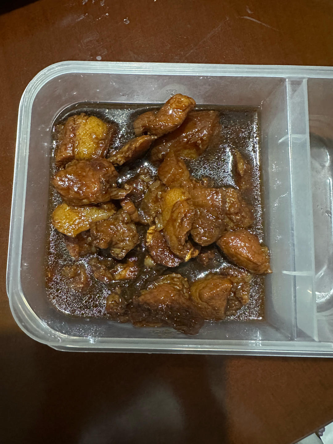 甜的红烧肉