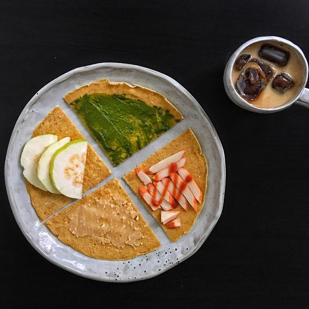 全麦蛋饼「我的慢碳饮食」