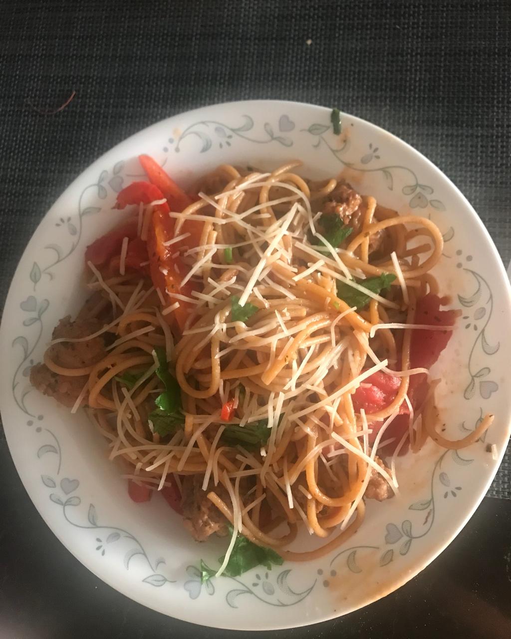 【番茄肉酱意面】