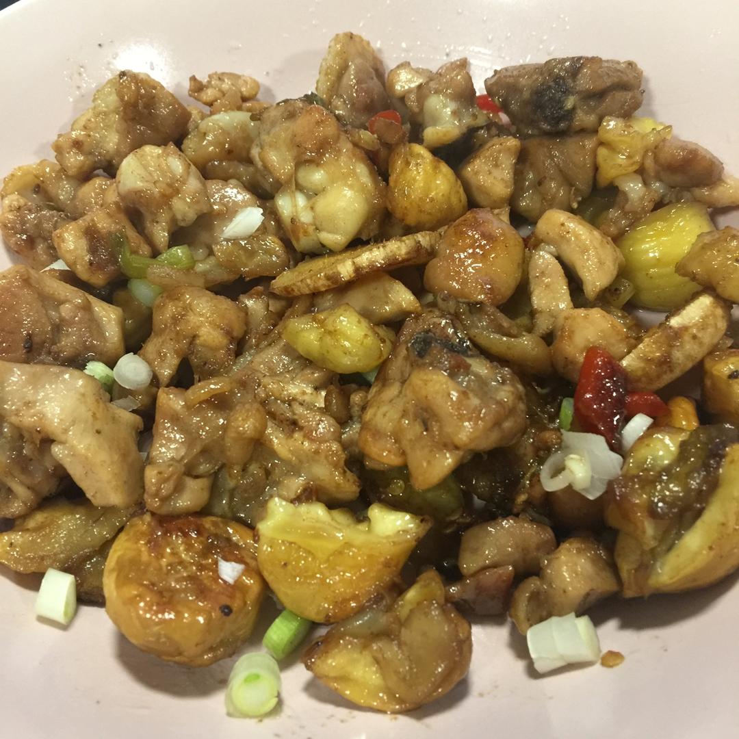 板栗烧鸡