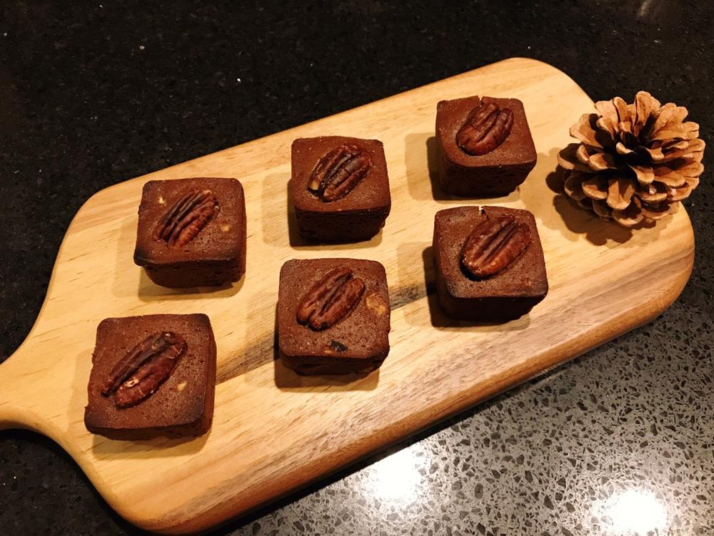 海盐碧根果布朗尼