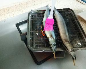 柠汁烤秋刀鱼的做法 步骤5