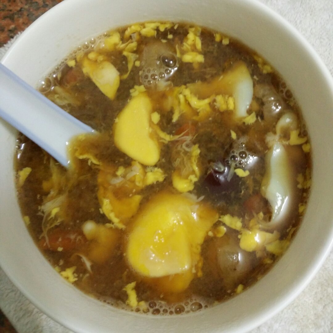 8分钟快手女人生理汤——红枣枸杞醪糟蛋