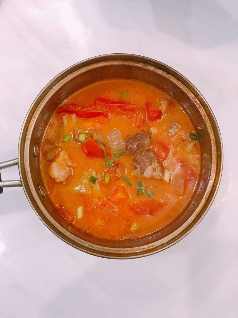 【番茄土豆炖牛腩】