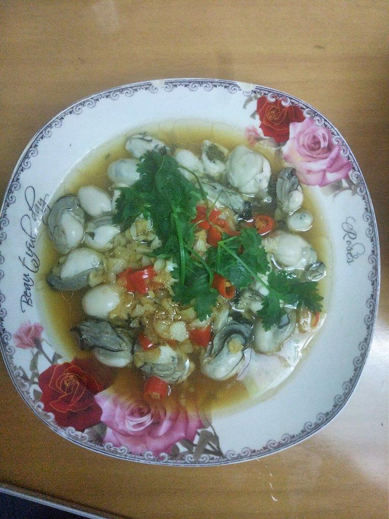 蒜蓉粉丝蒸蚝仔牡蛎肉