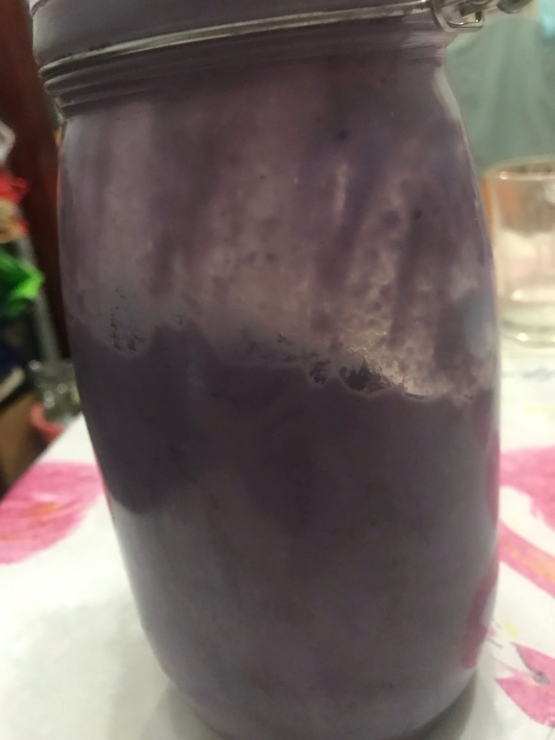 紫薯椰浆奶昔