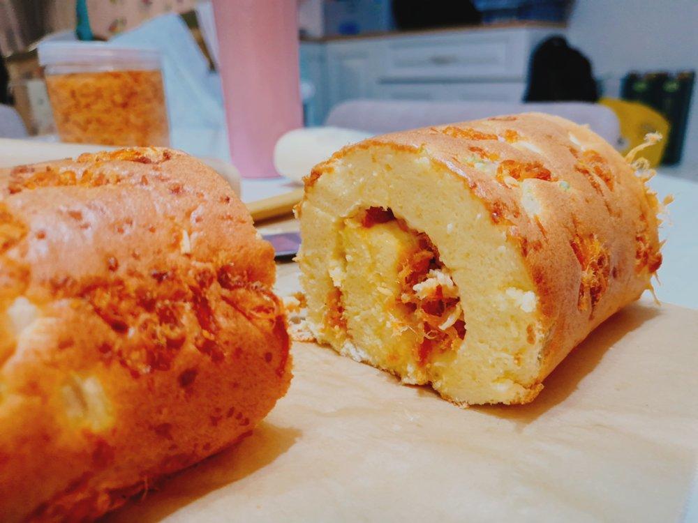 怎么卷都不裂的肉松蛋糕卷