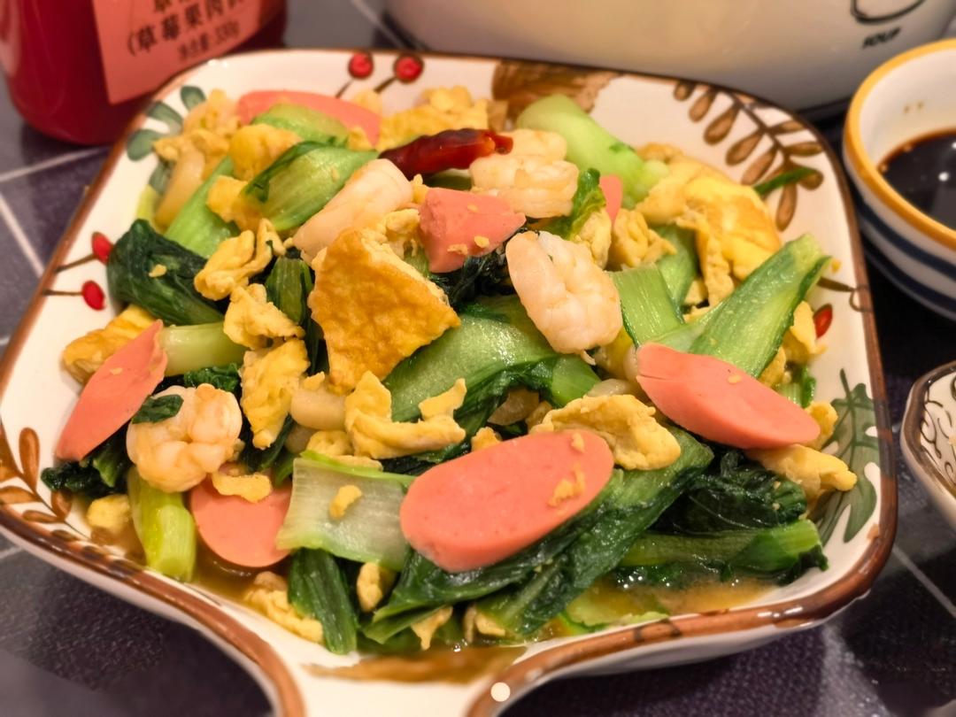 蚝油杭白菜