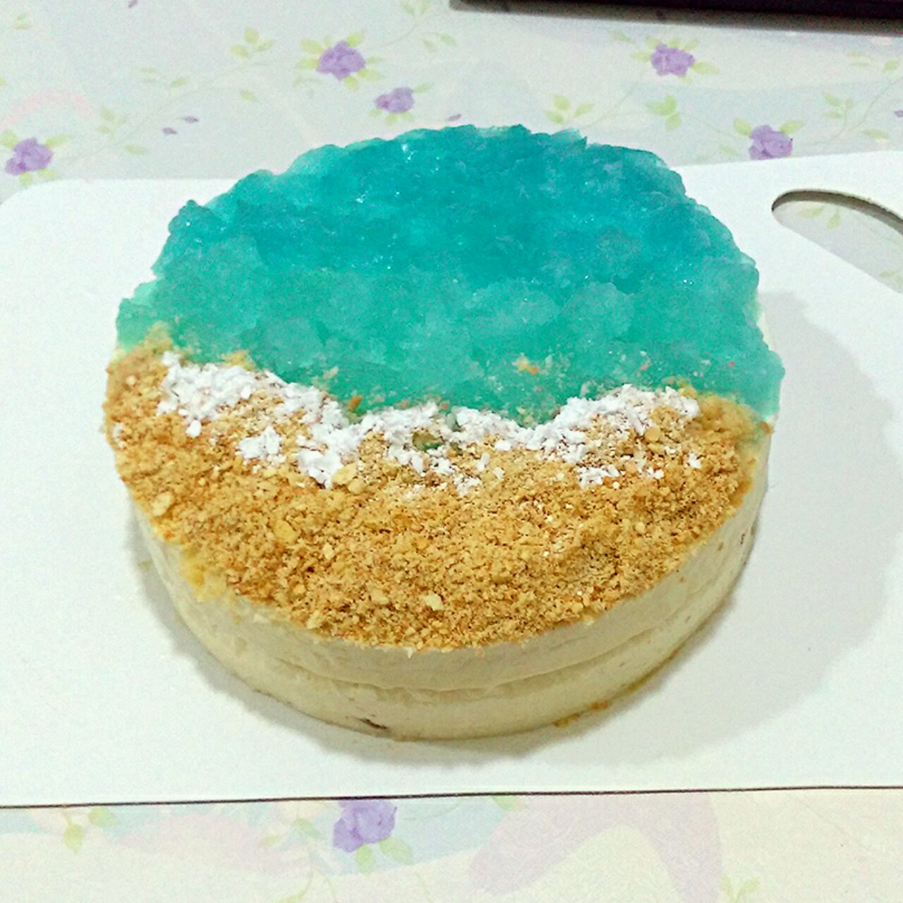 海洋酸奶慕斯蛋糕