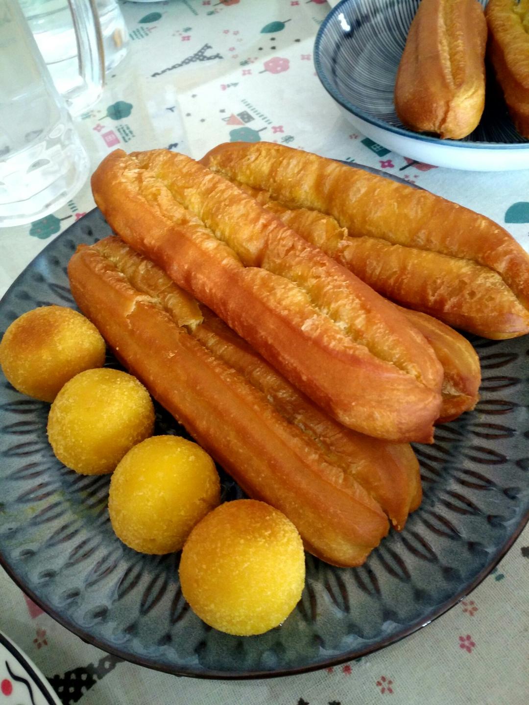 家庭油条的做法