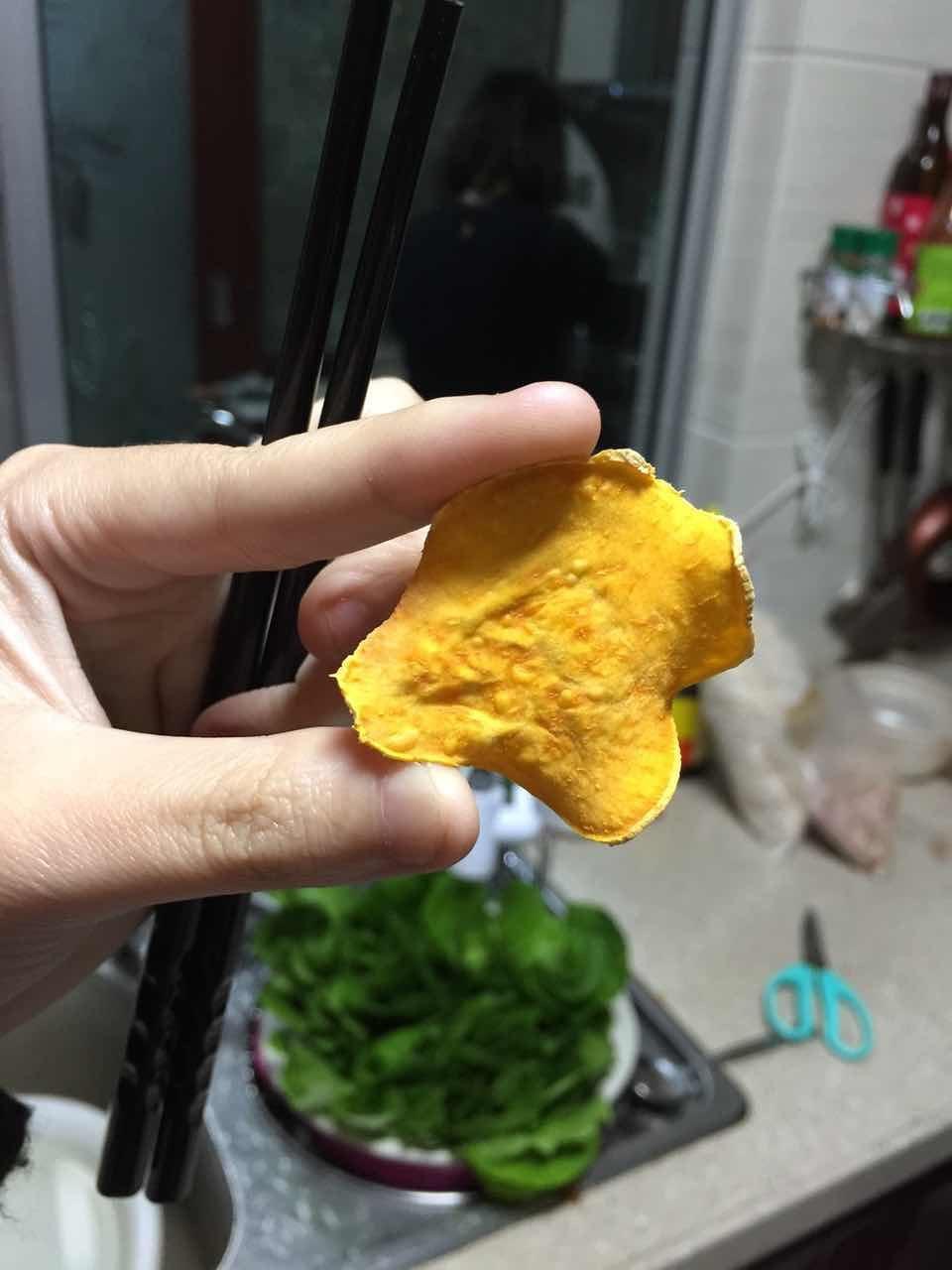 烤红薯片的做法