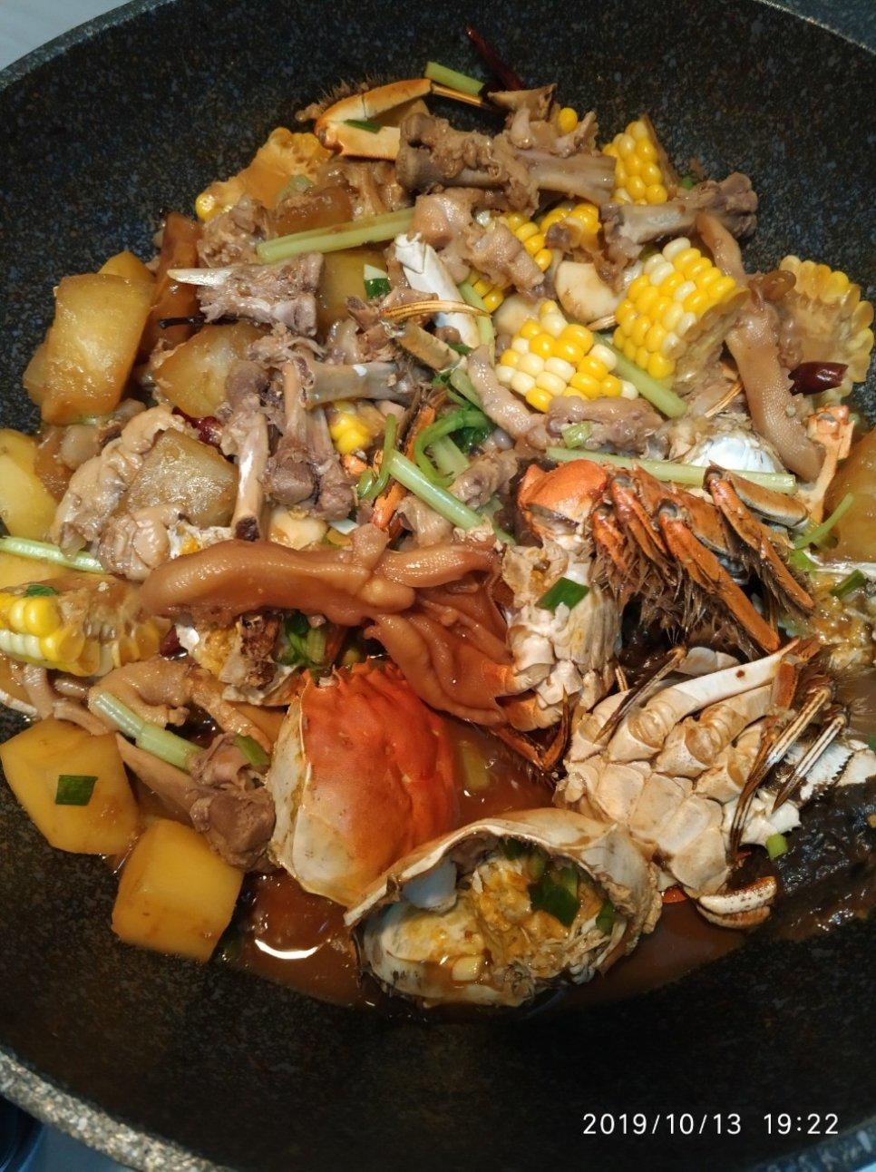 胖哥俩肉蟹煲