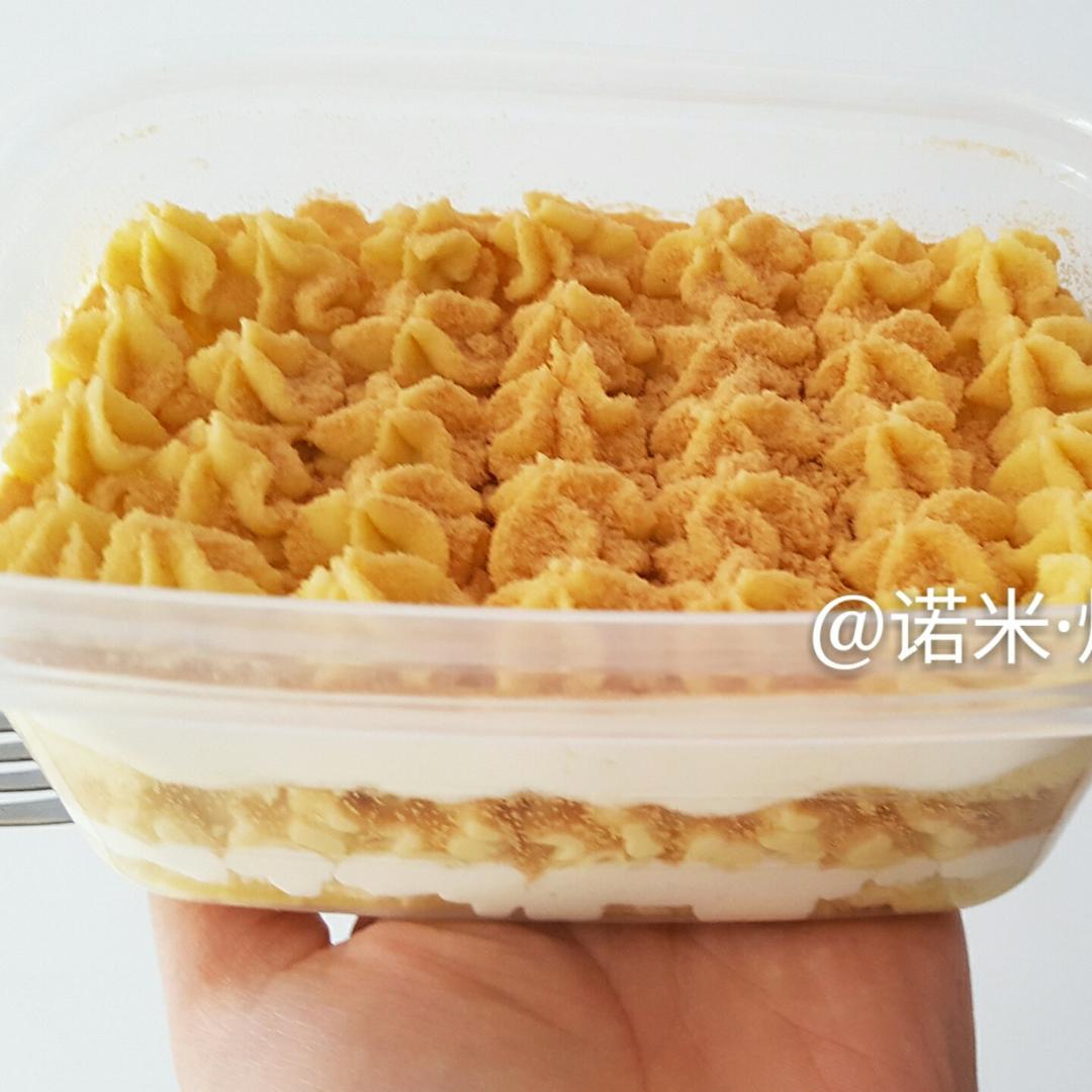 网红日式豆乳盒子蛋糕