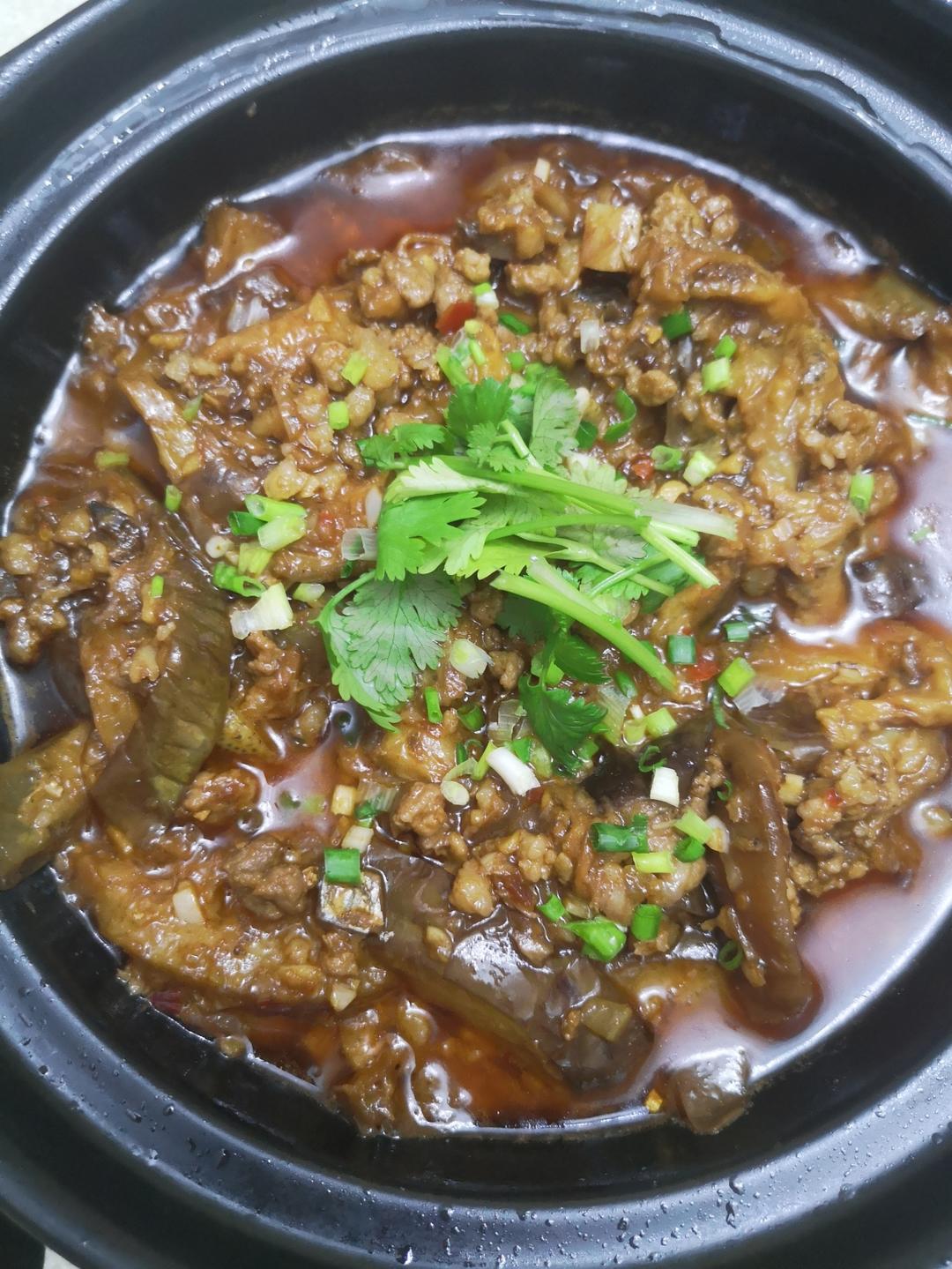 不好吃你打我的咸鱼茄子煲