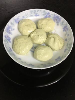 红豆抹茶糯米糍的做法 步骤2