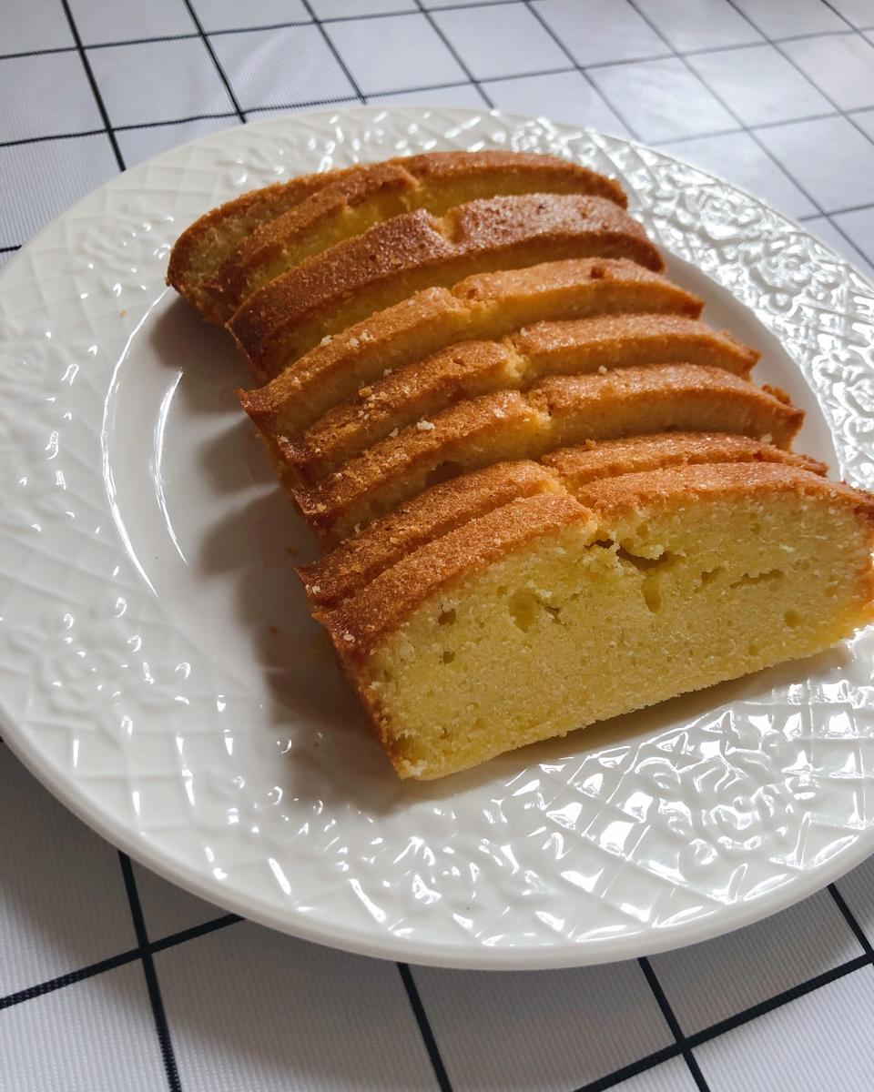 小小顾_75jm做的原味黄油蛋糕(磅蛋糕)