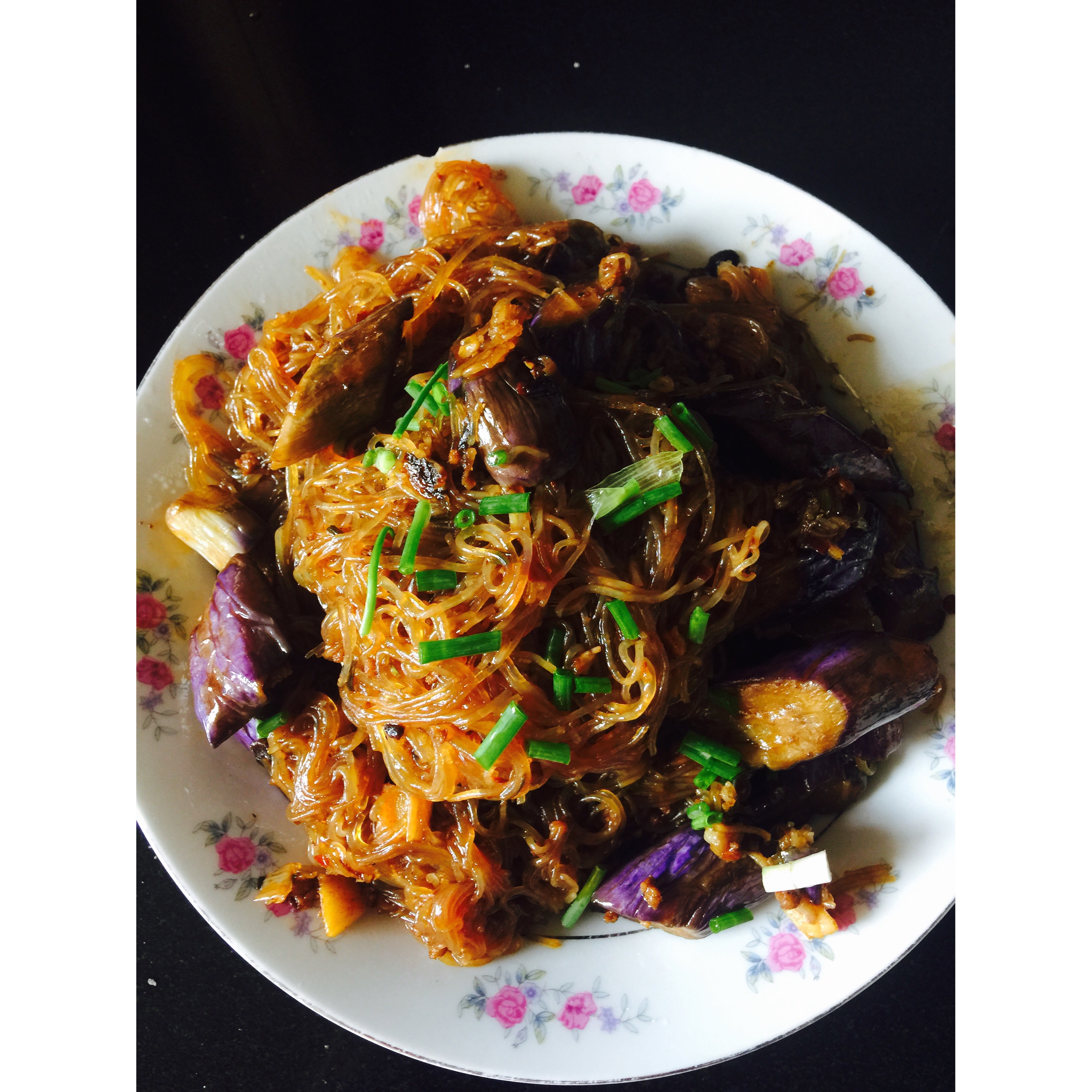肉末茄子粉丝煲
