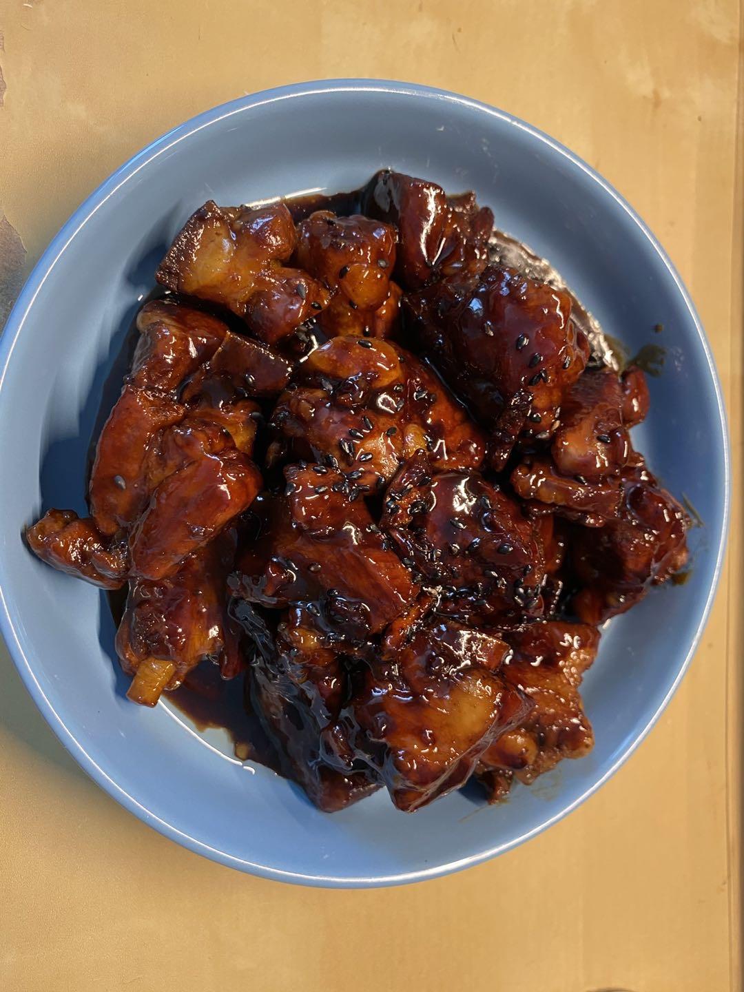 糖醋排骨/糖醋小排（不放油）（12345口诀做出正宗上海本帮）