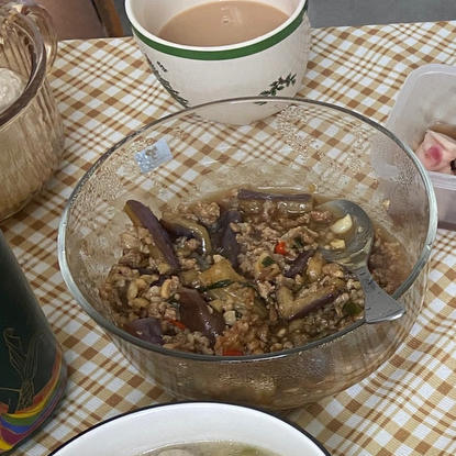 无敌好吃巨下饭的家常菜～肉沫茄子
