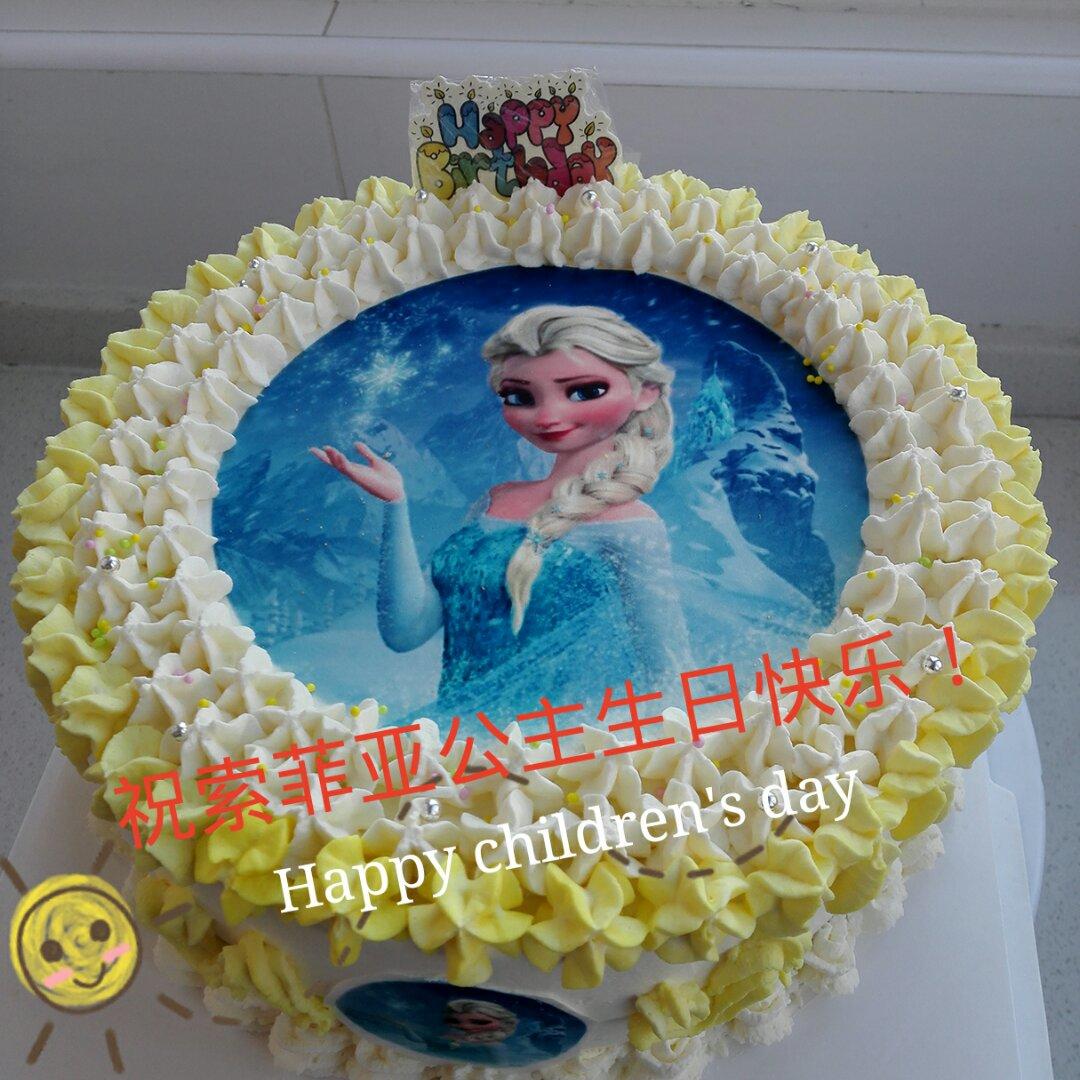 可食用糯米纸蛋糕