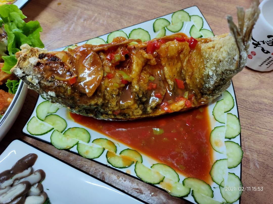 糖醋鲤鱼(鲤鱼跃龙门)