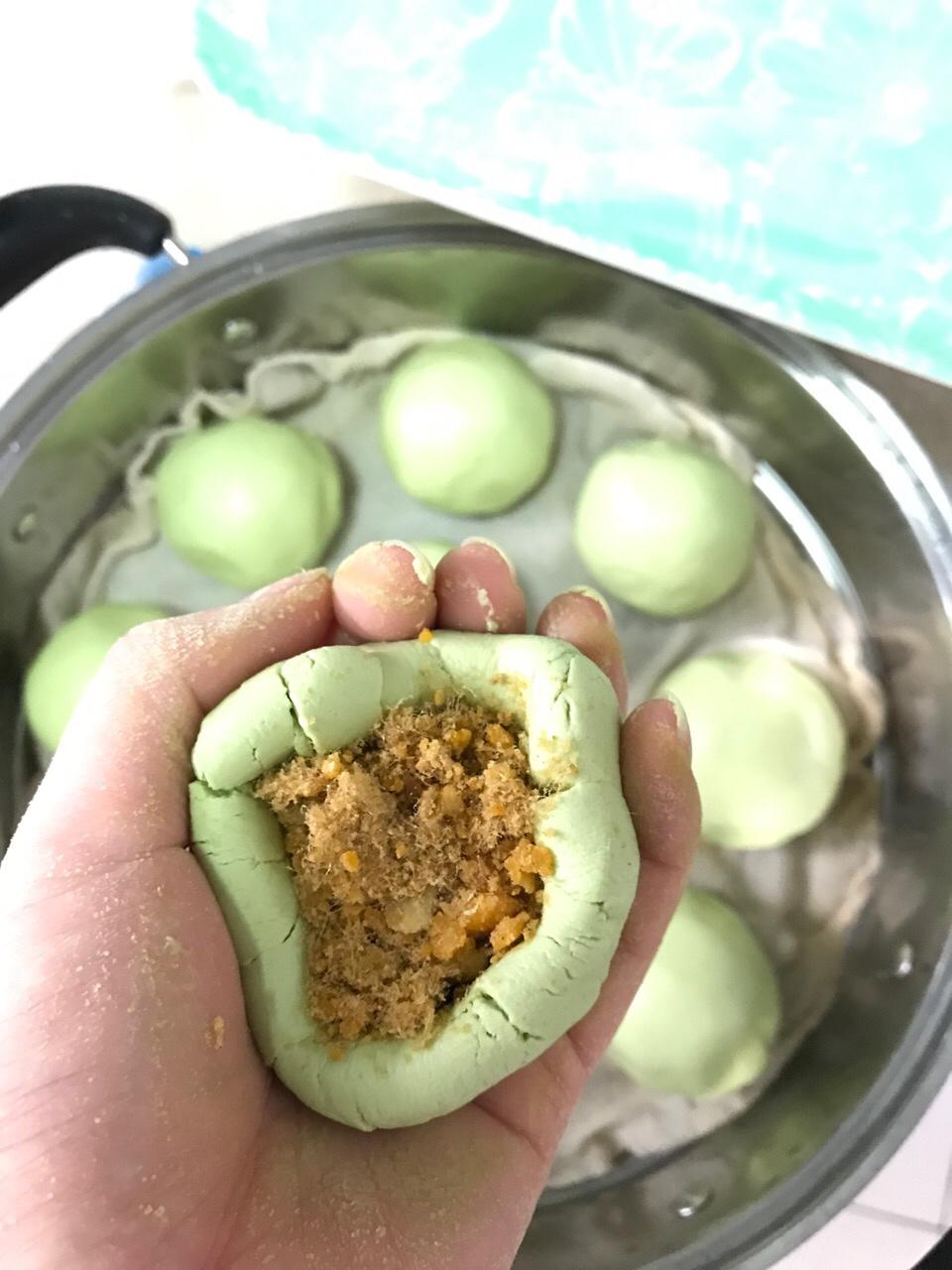 自制青团