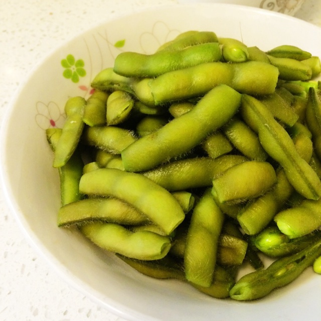 盐水煮毛豆