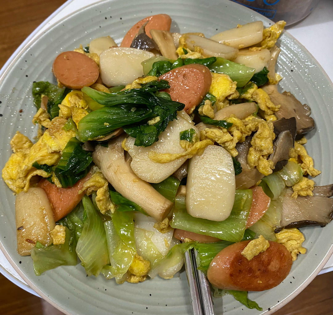 家常炒年糕