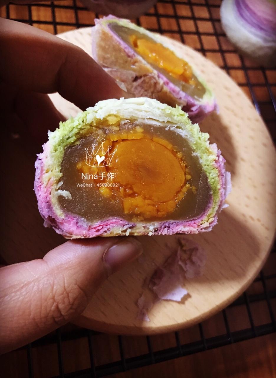 厨studio课程•五彩栗子蛋黄酥课后作业专用