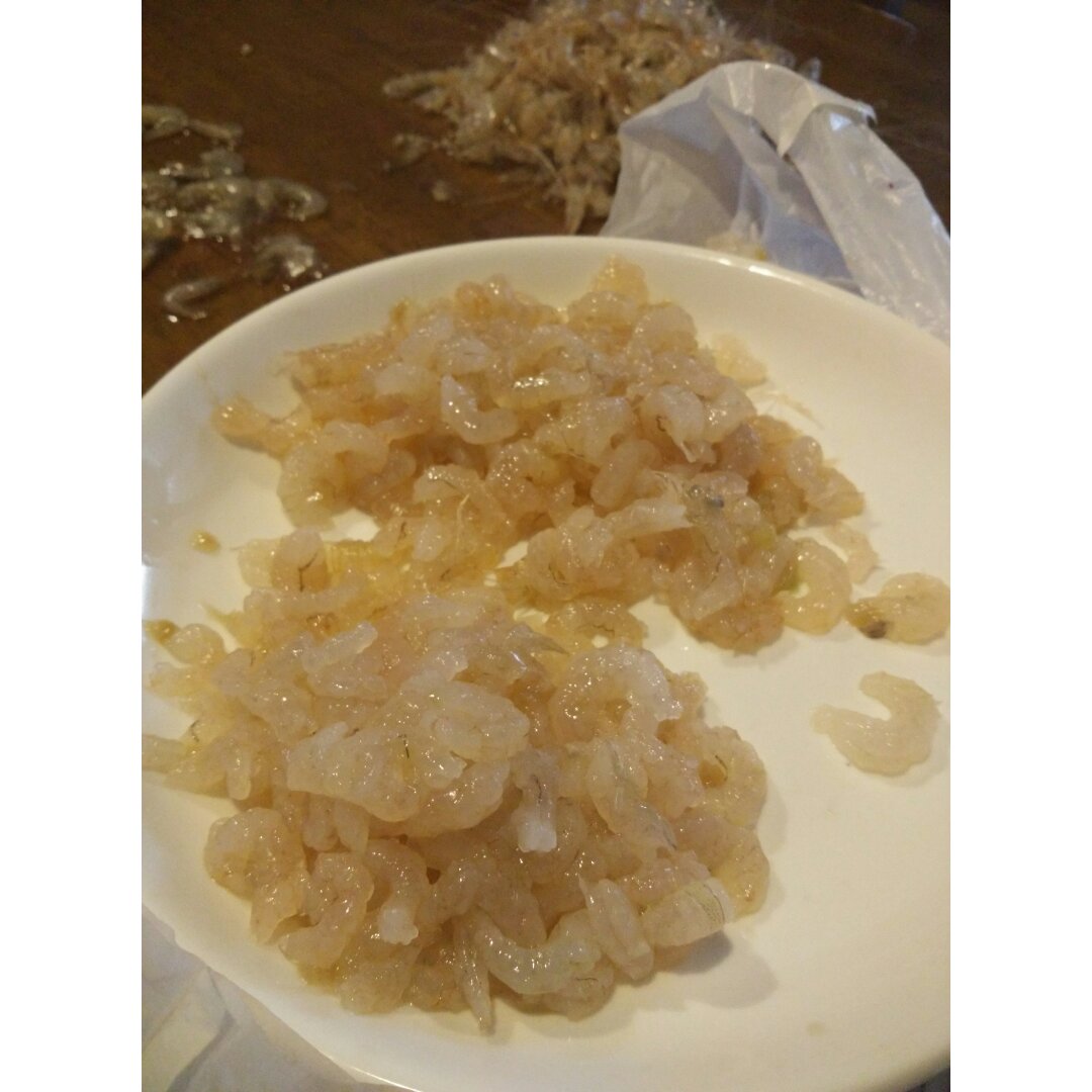 荠菜虾仁馄饨