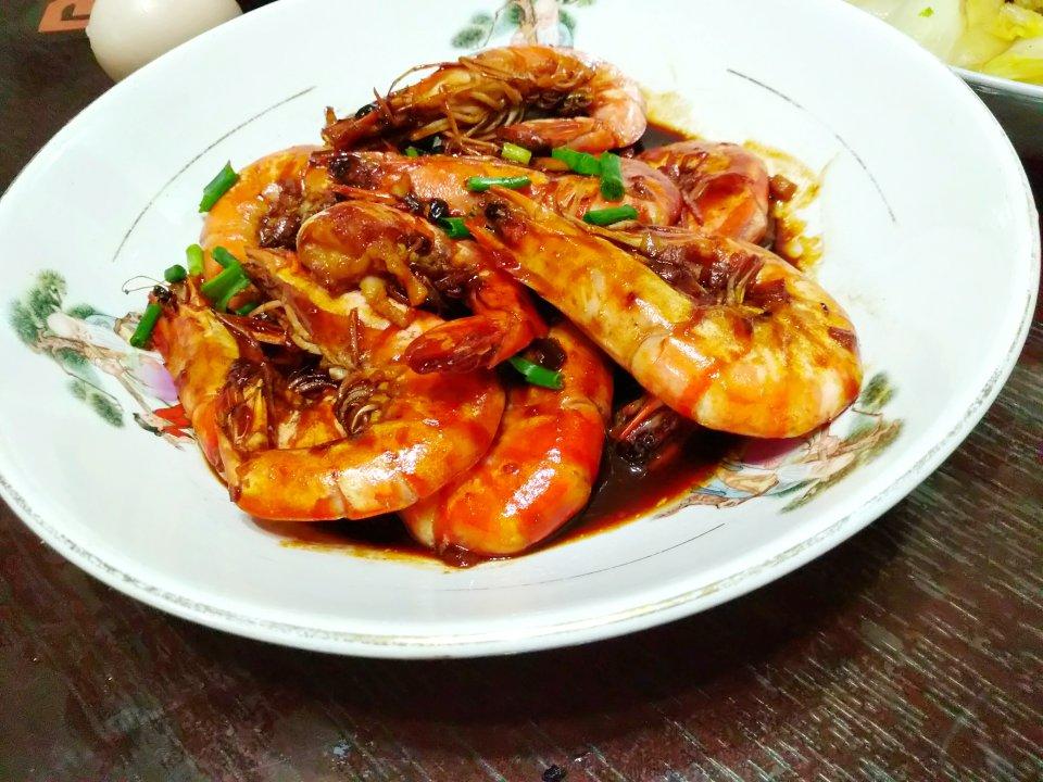 油焖大虾