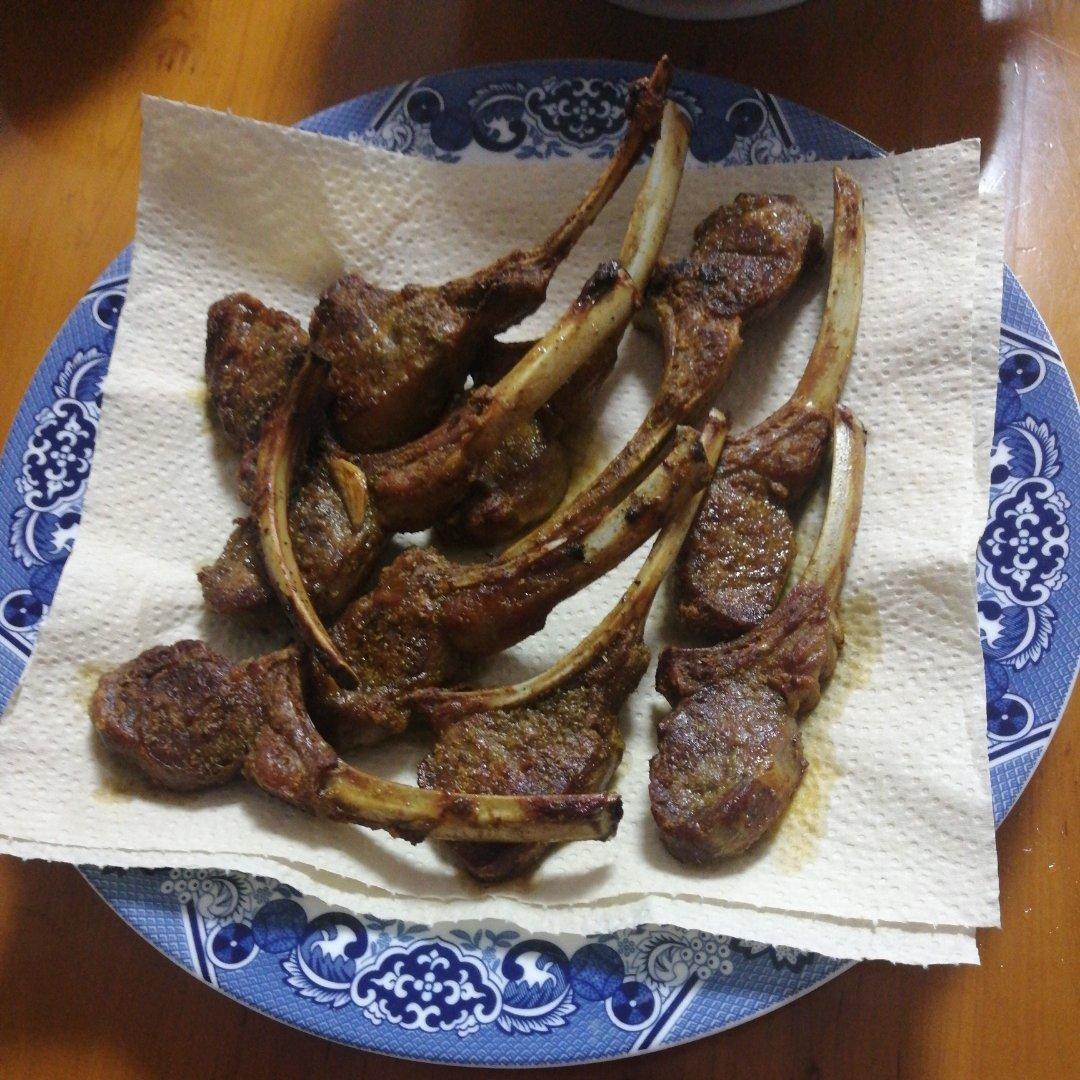 最简单的家庭版烤羊排