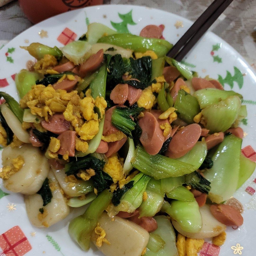家常炒年糕