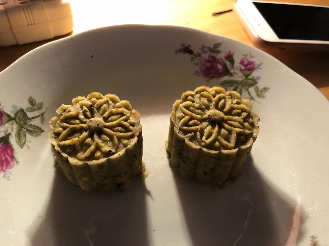 自制绿豆糕（少油少糖懒人版）
