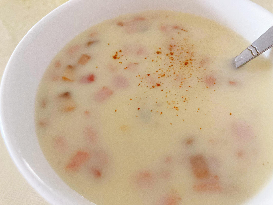 奶油蘑菇汤（完美比例版）
