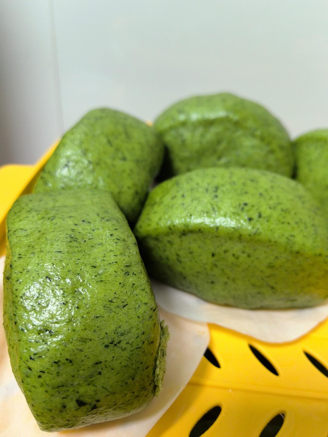 做一笼好吃的艾草馒头&艾草豆沙包