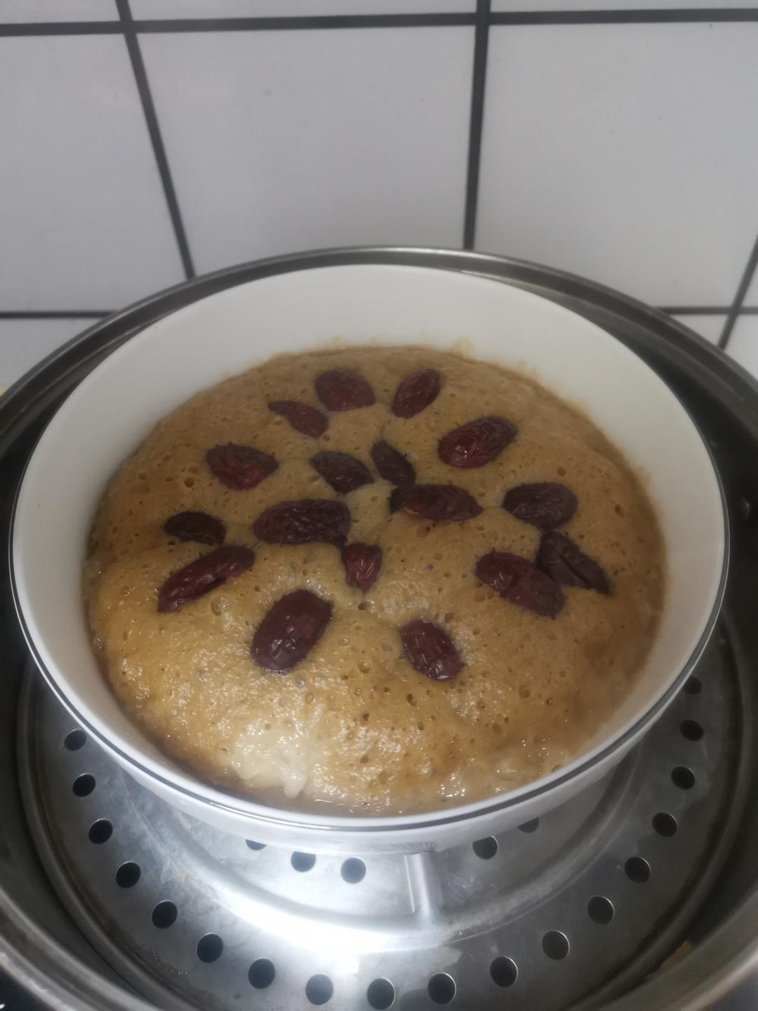 超简单 零失败的红糖发糕