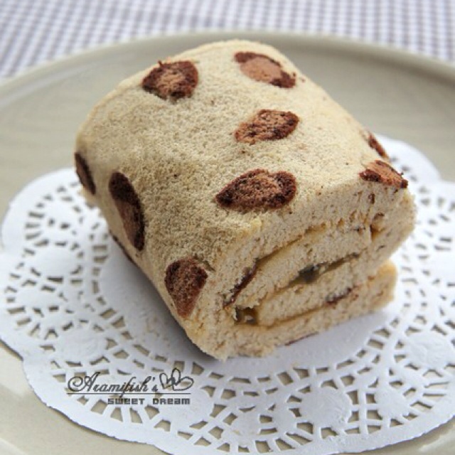 双色豹纹蛋糕卷